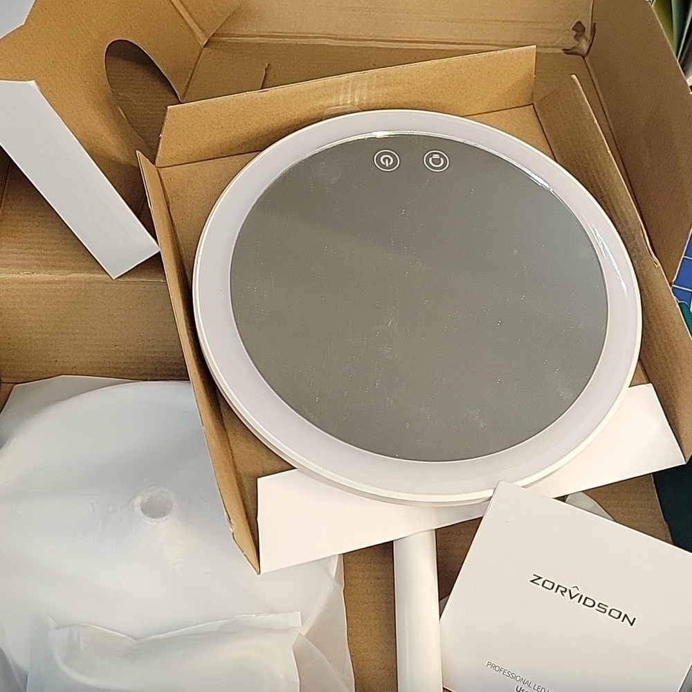 Zorvidson White Professional LED Mirror New in Box